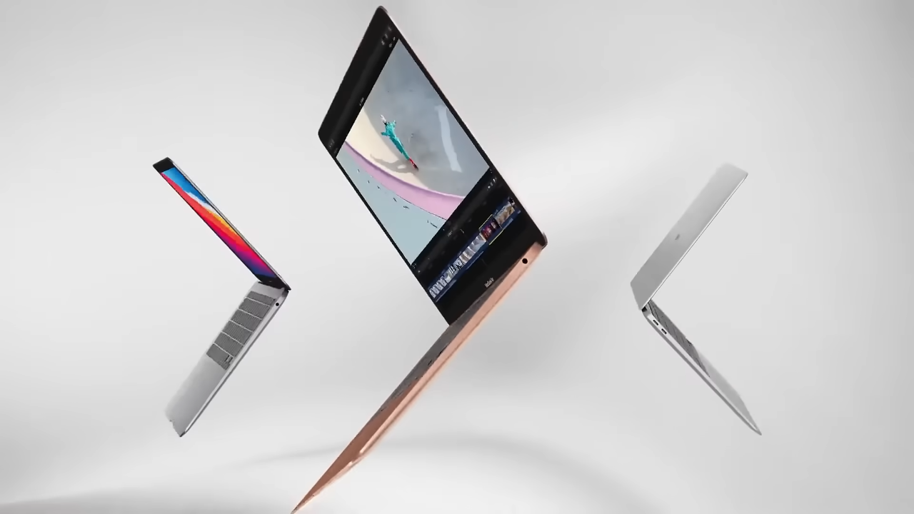 Macbook Air M1 3 phiên bản màu sắc
