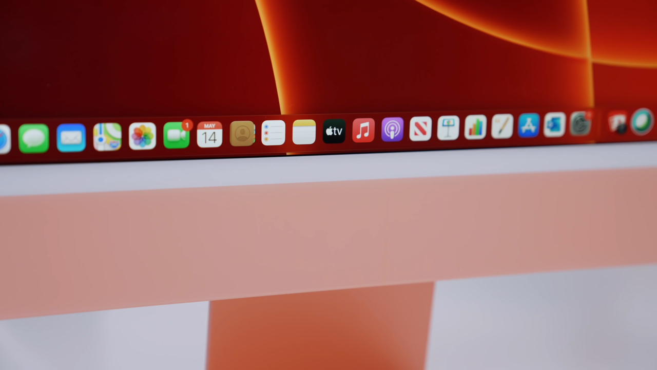 Viền màn hình imac m1