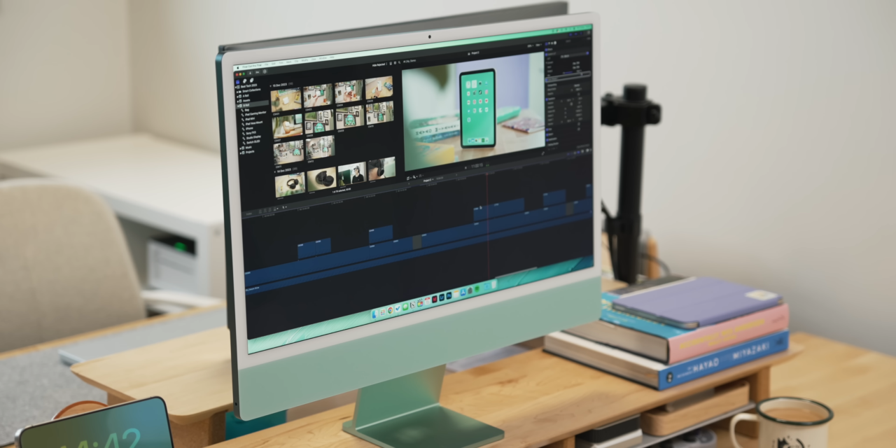 Edit video mượt mà với Ram 32GB, SSD tăng tốc xử lý  kết hợp Apple M3 