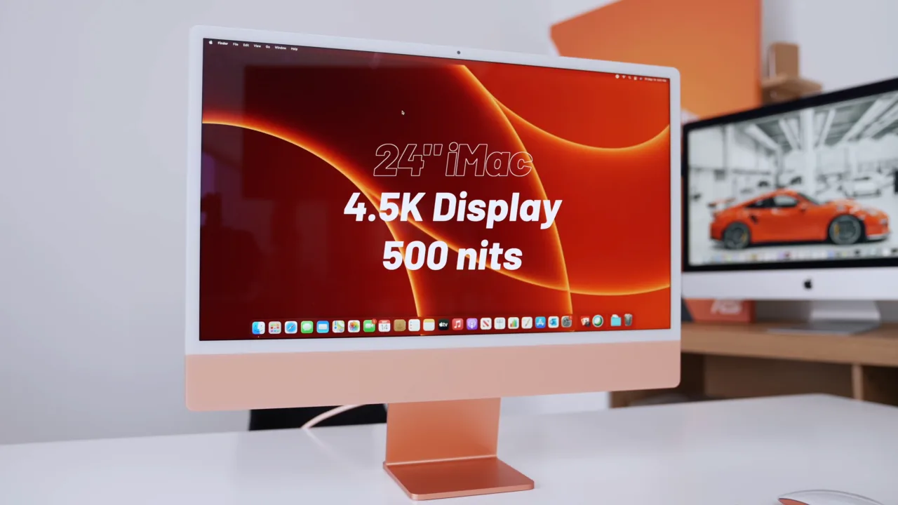 Hiển thị siêu sắc nét iMac M1