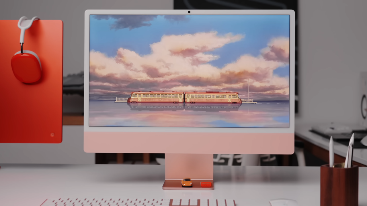 iMac M4 với Nano Texture