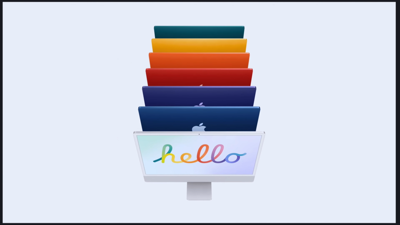 7 phiên bản màu sắc imac m1