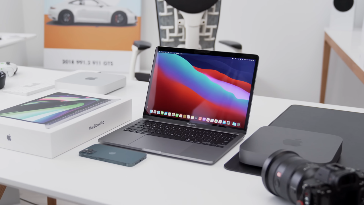 Thiết kế Macbook Pro M1 13 inch