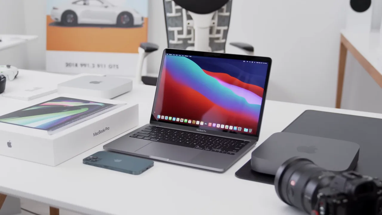 Thiết kế MacBook Pro M1 13 inch