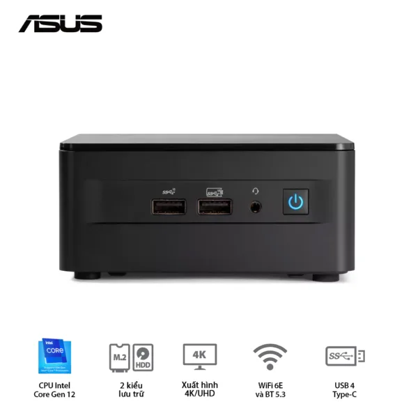 Máy tính Asus Mini PC NUC 12 PRO NUC12WSHI7 – NEW Chính Hãng