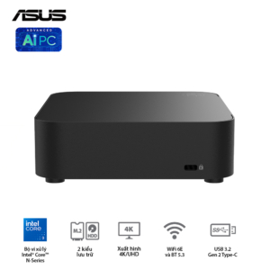 Máy tính Asus Mini PC NUC Essential NUC14MNK97 – NEW Chính Hãng