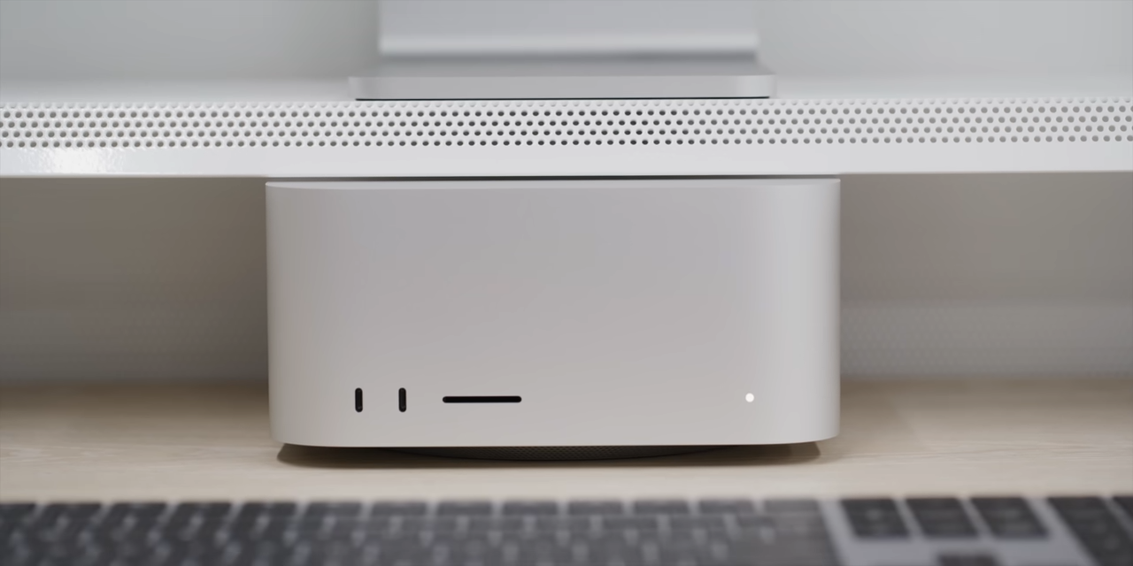 Diện mạo gọn gáng, tinh khôi Mac Studio M1