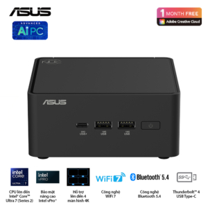 Máy tính Asus Mini PC NUC 15 PRO NUC15CRHU7 – NEW Chính Hãng