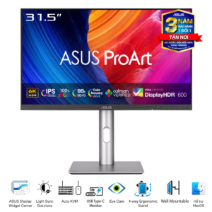 Màn hình ASUS ProArt PA32QCV – 32″ 6K IPS, 60Hz, 5ms – NEW