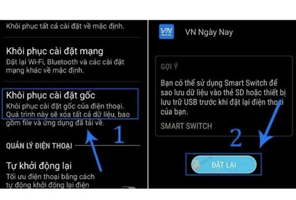 Lỗi font chữ trên điện thoại Android