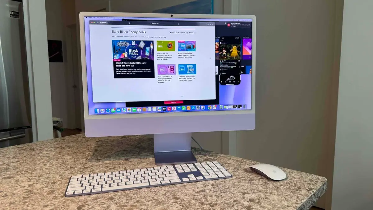 Neural Engine trên iMac M4 tối ưu AI