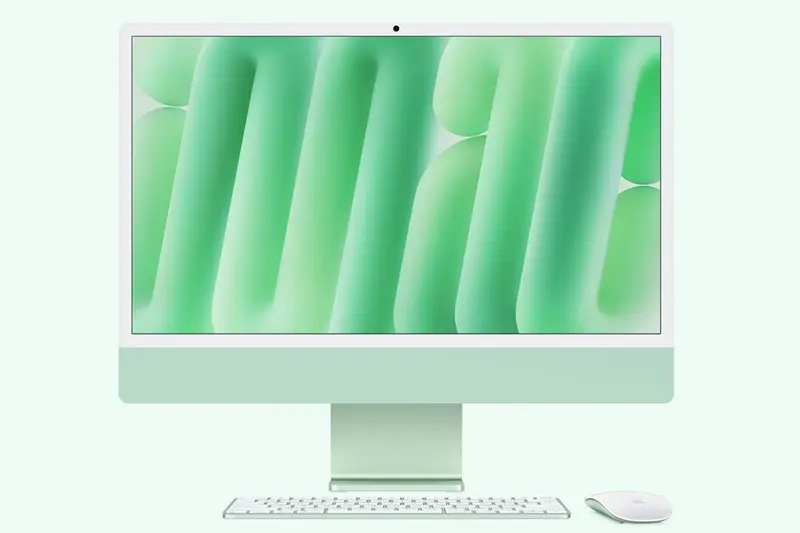 Giao diện Siri thông minh trên iMac M4 tại 1PRO.