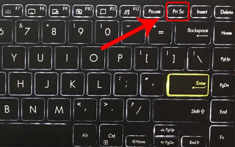 cách chụp màn hình máy tính