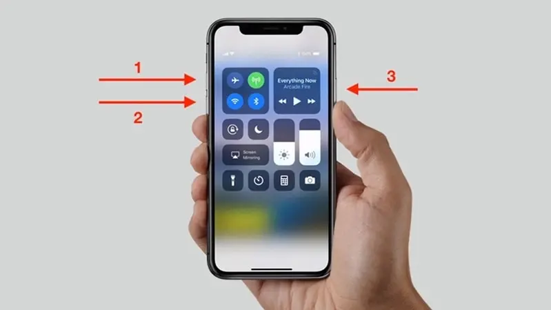 cách tắt nguồn iphone