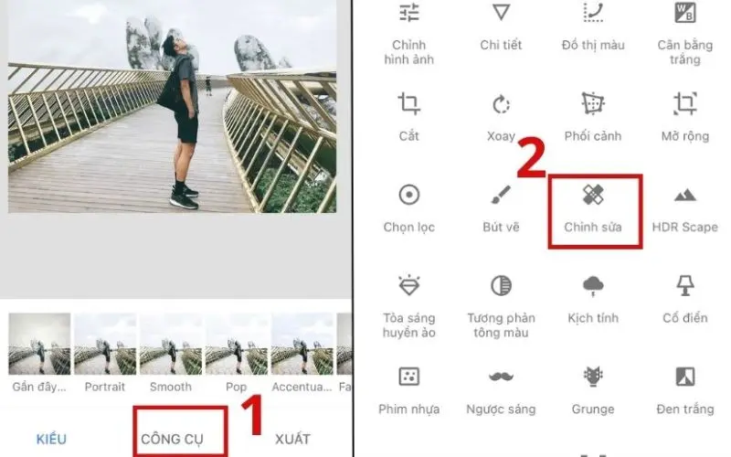 cách xóa người trong ảnh trên iphone miễn phí