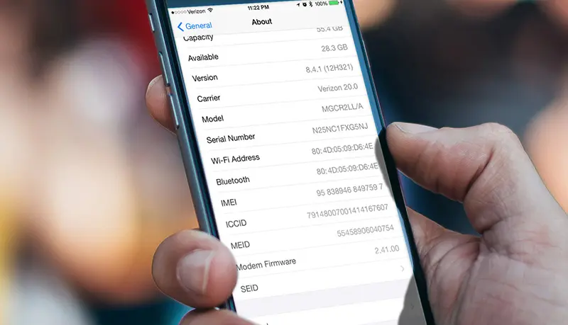 check IMEI iPhone