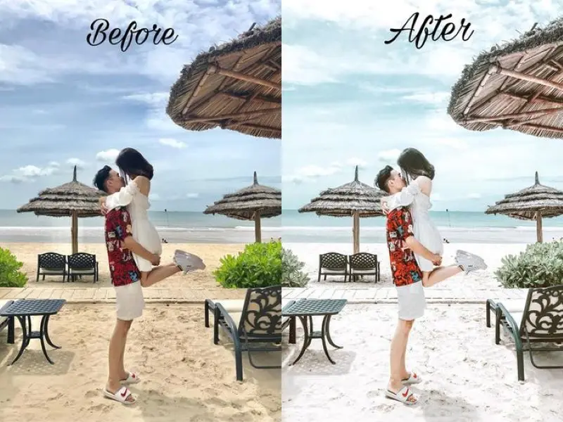 công thức chỉnh ảnh iphone