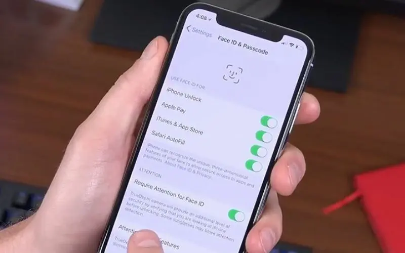 iphone bị mất face id