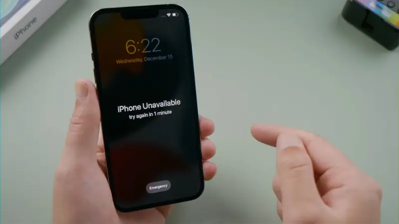 iPhone không khả dụng