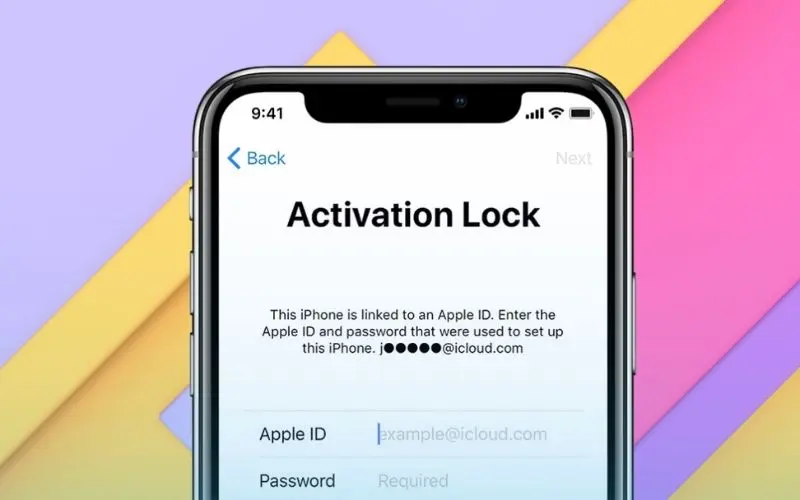 iphone x dính icloud