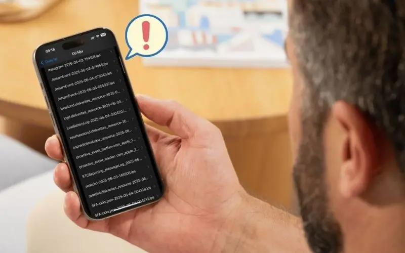 lỗi reset counter iphone