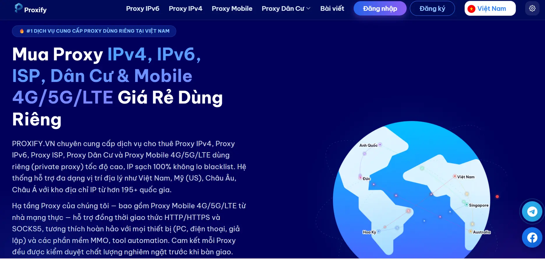 Proxy là gì? Kinh nghiệm thuê Proxy Việt Nam dùng riêng