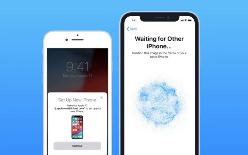 cách chuyển dữ liệu từ iphone sang iphone