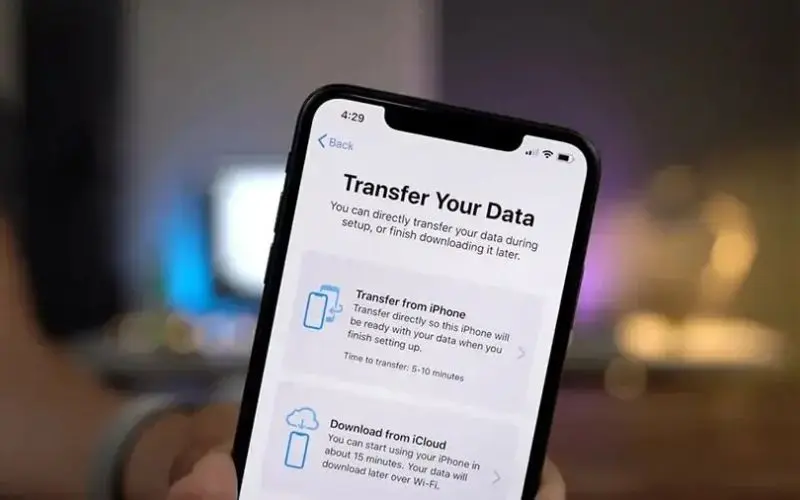 cách chuyển dữ liệu từ iphone sang iphone