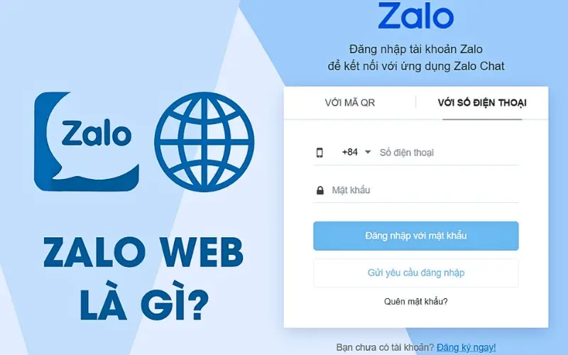 đăng nhập Zalo Web