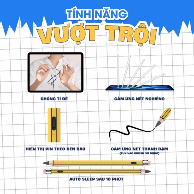 BÚT CẢM ỨNG CWT PENCIL ONE (Limited Edition) – NEW