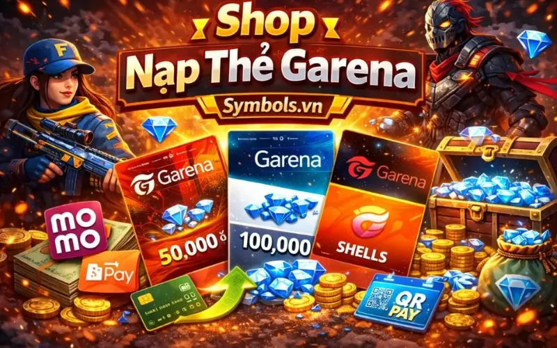 nạp thẻ Garena