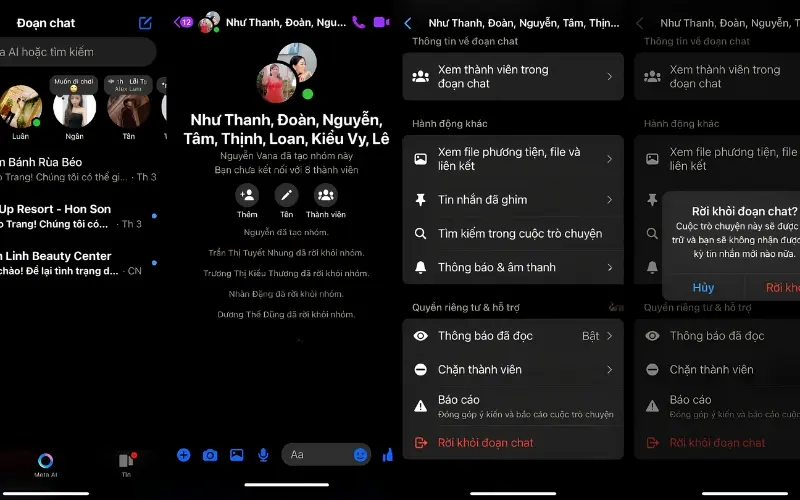 Luật Nhóm Messenger
