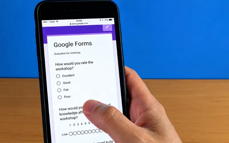 Cách Tạo Lưới Trắc Nghiệm Trong Google Biểu Mẫu